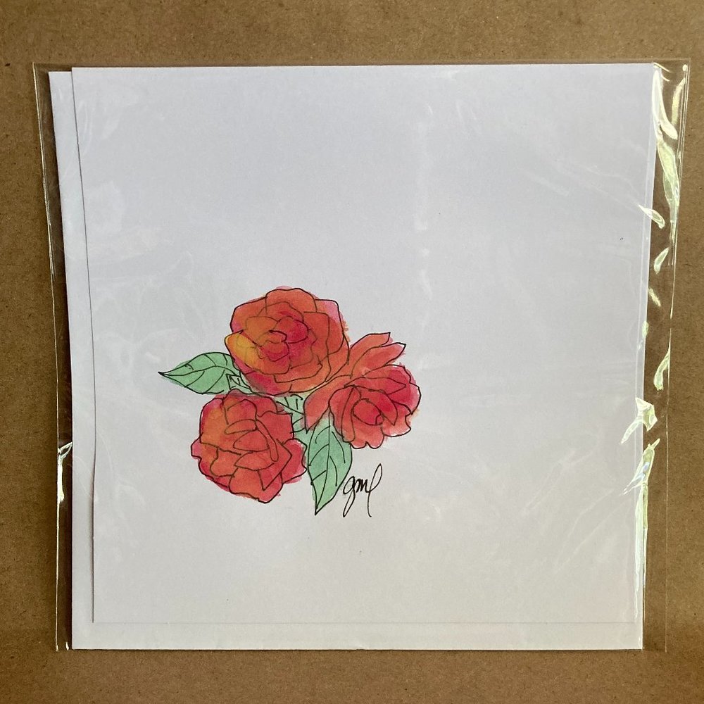 Original Artwork by Gamali Blank Note Card